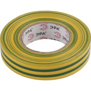 ПВХ-изолента 15 мм*10 м желто-зеленая (500/16000) ЭРА C0036559