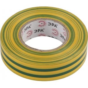 ПВХ-изолента 15 мм*20 м желто-зеленая (200/8000) ЭРА C0036548