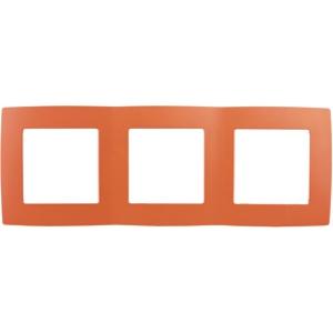 Рамка на 3 поста 12 оранжевый (15/150/3000) ЭРА Б0019405