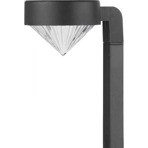 Садовый светильник на солнечной батарее пластик черный 42 см (24/672) ЭРА Б0007511