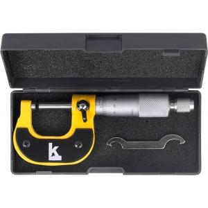Микрометр гладкий МК 0-25 0.01 1 класс точности КАЛИБРОН 70408