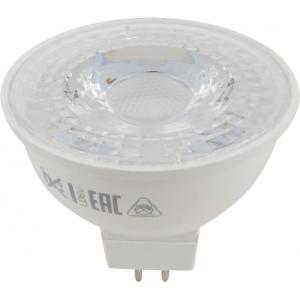Лампа светодиодная MR16 12 В 5 (50) Вт 3000K GU5.3 теплый белый свет ECOWATT 4606400021537