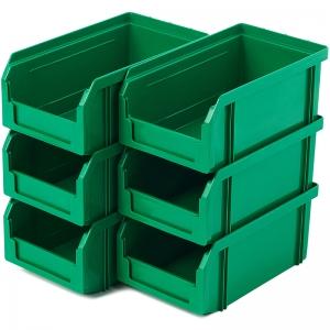 Пластиковый ящик СТЕЛЛА-ТЕХНИК V-1-К6-зеленый