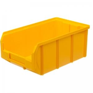 Пластиковый ящик СТЕЛЛА-ТЕХНИК V-3-желтый