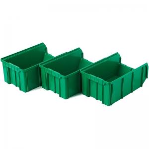 Пластиковый ящик СТЕЛЛА-ТЕХНИК V-3-К3-зеленый