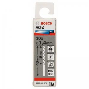 10 HSS-G СВЕРЛ 1.4мм BOSCH 2608585470