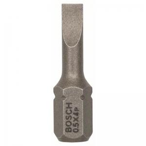 25 БИТ 25мм S 0.5Х4.0 XH BOSCH 2607001458