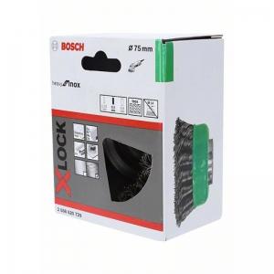 X-LOCK ЩЕТКА ЧАШ ПУЧКИ 75мм INOX 0.5мм BOSCH 2608620729