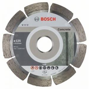 Алмаз диск Stnd Concrete 10 шт 125/22,23 BOSCH 2608603240