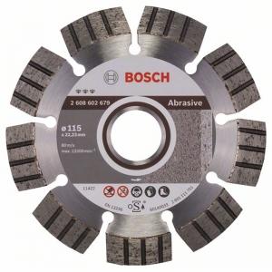 Алмазный диск Bf Abrasive115-22,23 BOSCH 2608602679