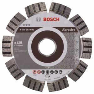 Алмазный диск Bf Abrasive125-22,23 BOSCH 2608602680
