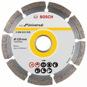 Алмазный диск ECO Universal 125-22,23 BOSCH 2608615028