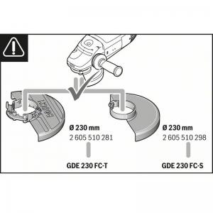 Насадка для пылеудаления GDE 230 FC-S BOSCH 1600A003DL