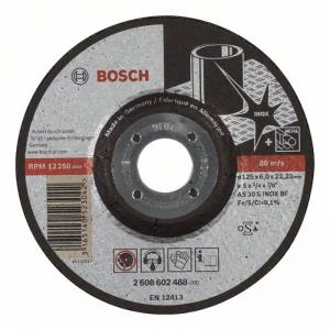ОБДИРОЧНЫЙ КРУГ INOX 125Х6 мм BOSCH 2608602488