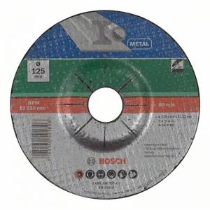 ОБДИРОЧНЫЙ КРУГ МЕТАЛЛ 125Х6 мм BOSCH 2609256337