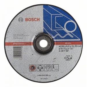 ОБДИРОЧНЫЙ КРУГ МЕТАЛЛ 230Х8 мм BOSCH 2608600386