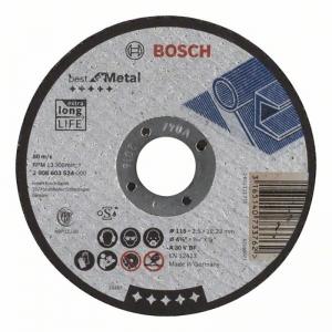 Отрез круг Best по метл 115x2,5, прям BOSCH 2608603524