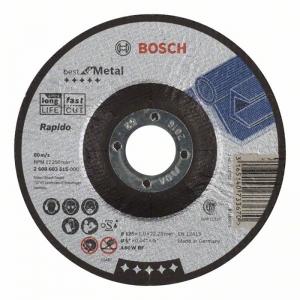 Отрез круг Best по метл 125x1,0, вогн BOSCH 2608603515