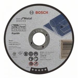 Отрез круг Best по метл 125x1,0, прям BOSCH 2608603514