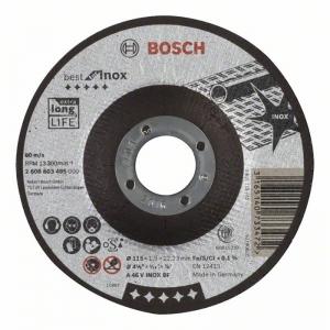 Отрез круг Best по нерж 115x1,5, вогн BOSCH 2608603495