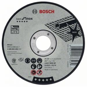 Отрез круг Best по нерж 115x2,5, прям BOSCH 2608603502