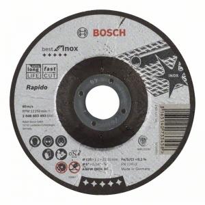 Отрез круг Best по нерж 125x1,0, вогн BOSCH 2608603493