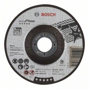 Отрез круг Best по нерж 125x2,5, вогн BOSCH 2608603505