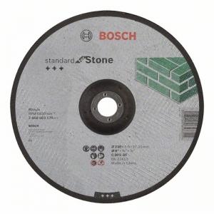 Отрез круг Standard по камн 230х3 вогн BOSCH 2608603176