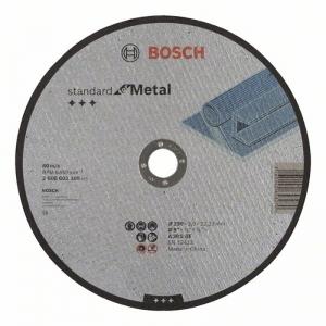 Отрез круг Standard по мет. 230х3 прям BOSCH 2608603168