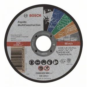 ОТРЕЗНОЙ КРУГ MULTICONSTRUCT. 115x1.0 мм BOSCH 2608602384