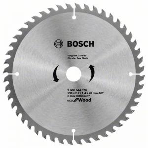 Пильный диск ECO WO 190x20/16-48T BOSCH 2608644378