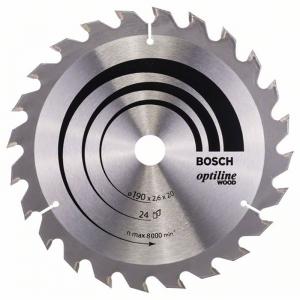 Пильный диск STD WO 190x20-24T BOSCH 2608640612