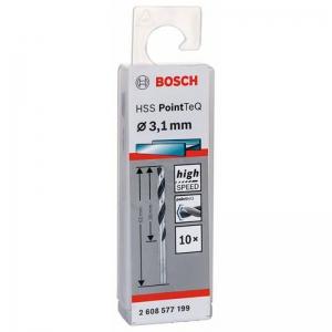 СПИРАЛЬНОЕ СВЕРЛО PointTeQ 3.1мм 10шт BOSCH 2608577199