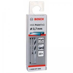 СПИРАЛЬНОЕ СВЕРЛО PointTeQ 3.7мм 10шт BOSCH 2608577205