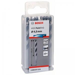 СПИРАЛЬНОЕ СВЕРЛО PointTeQ 4.5мм 10шт BOSCH 2608577213