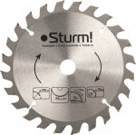 Пильный диск, STURM, 9020-140х16x24T