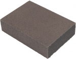 Губка шлифовальная 4-х сторонняя, зерно P320, 100х68х26 мм, оксид алюминия, средняя жесткость, 5220604