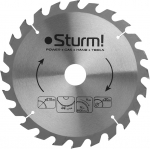 Пильный диск, STURM, 9020-210-30-24T