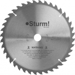 Пильный диск, 230 x 22 - 40 мм, STURM, 9020-01-230x22-40