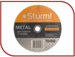 Диск отрезной по металлу армированный, 230 x 3, мм, STURM, 9020-07-300x30