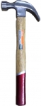 Молоток-гвоздодер 450 г с деревянной рукояткой STURM 1010-82-WD0450