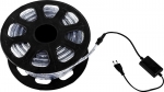 Дюралайт чейзинг с контроллером (цвет белый и синий), 24 LED/м, 50 м, STURM, SL-01-50WB