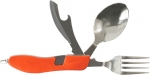 Набор туристический складной, 4 функций, вилка, ложка, нож, открывалка, FIT, 10542