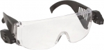 Очки защитные с дужками прозрачные с LED, FIT, 12222