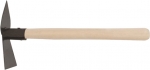 Мотыжка комбинированная с деревянной ручкой, прямой - лепесток, FIT, 76823