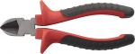 Бокорезы, полированная инструм. сталь, двухкомпонентные красно-черные ручки, 140 мм, FIT, 47550