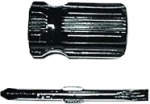 Отвертка с переставным жалом черная ручка 6 x 70 мм, FIT, 56208