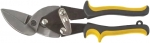 Ножницы по жести Профи CrMo, прорезиненные ручки, усиленные лезвия, прямые, FIT, 41580