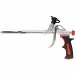 Пистолет для монтажной пены, прорезиненная ручка, тефлоновое покрытие клапана FIT 14275