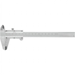 Штангенциркуль металлический хромированный 150 мм/ 0,02 мм ( пластиковый кейс ) FIT 19840